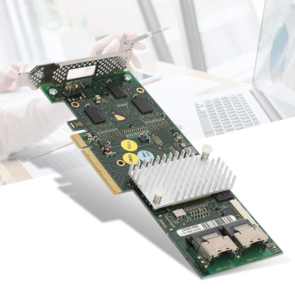 D2616 SAS2108 SATA SAS Raid 6Gbs 512M Cache Array Controller Card Low Baffle