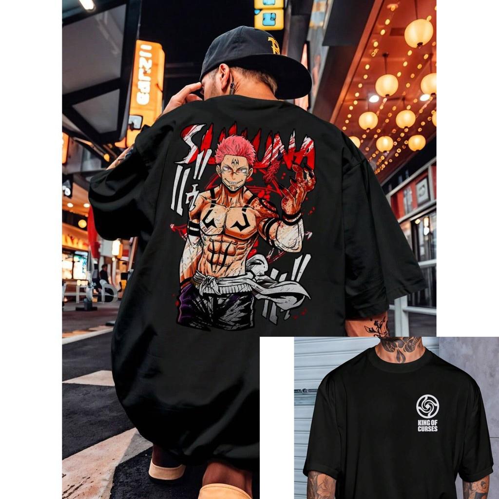 Anime Jujutsu Kaisen Itadori Yuji Men Women Summer T-shirt Oversized Harajuku Oversized Retro Short Sleeve Casual Comfort Y2k