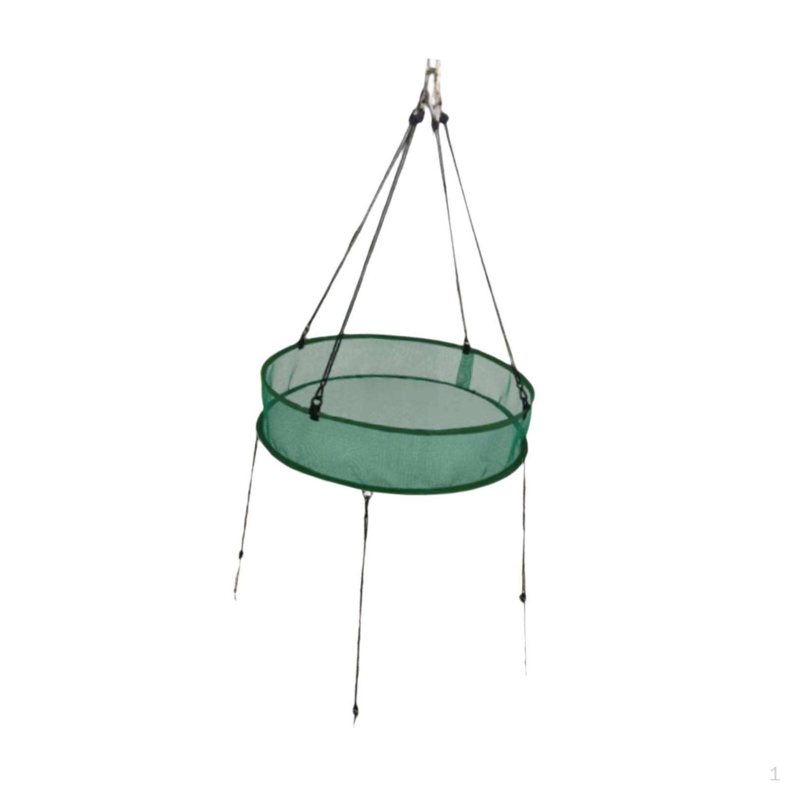 

Bird Tray Food Hoop Essentials Outdoor Garden Hanging for Home Outdoors зелёный