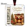 Gift Card Holder for Christmas Tree Cash Ornament, Clear Acrylic Money Holder, Holiday Xmas Hanging Decoration, Funny Ways to Christmas, Birthday