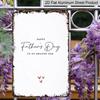 2D Flat Fathers Day Funny 8x12 Inch Vintage Aluminum Metal Signs Poster-For Living Room Kitchen Bedroom Cafes Patio Porch Wall Decor