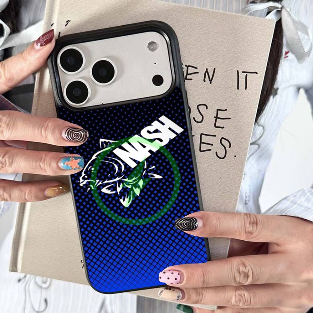 N-Nash Fishing Cool Magnetické nabíjecí pouzdro na telefon Pro IPhone 17 16 14 13 12 11 15 Pro Max Pro Magsafe Bezdrátové