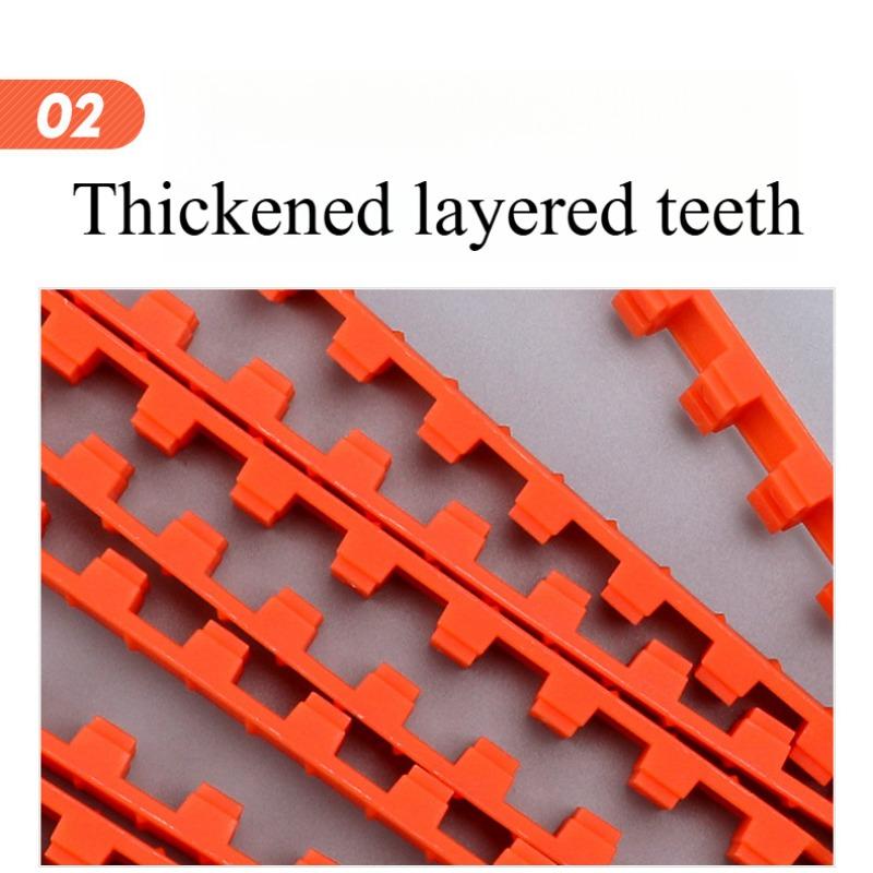 10 STÜCKE Auto Schneekette, Auto Auto SUV Brot Geländewagen Universal Schnee Rutschfest Kabelbinder