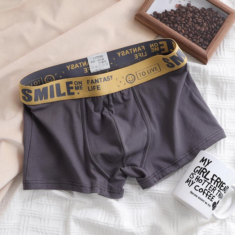 

Men s Pure Cotton Loose Boxers - Comfortable Sports Shorts for Teen Boys (1-Pack) XL (recommended 115-135 jin)