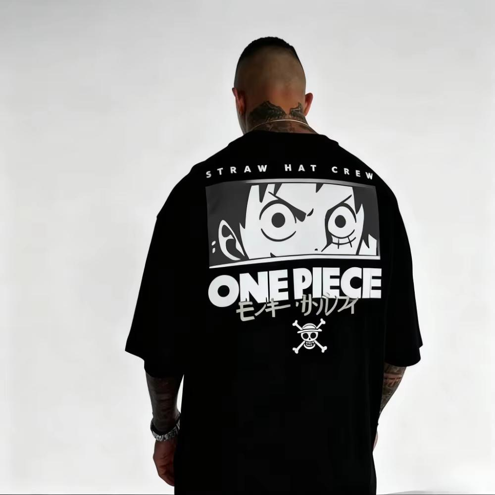 

2026 new Bandana roundneck cartoon Tshirt summer pure cotton loosefit casual shortsleeved printed Tshirt S