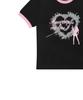 LUVISTRUE Sm How Deep Heart Tang Tee(Black)