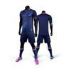 Short-sleeved Football Jersey Set Men's Adult Children's Students Same Football Training Jersey Jacquard Cloth Competition Jersey