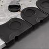 Coffee Powder Pad Non-Slip Silicone Tamping Station Espresso Mat for Home Cafe Barista Tools Black Accessories Kitchen Supplies