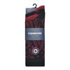 LAMBRETTA Mens Paisley Socks (Pack of 3)