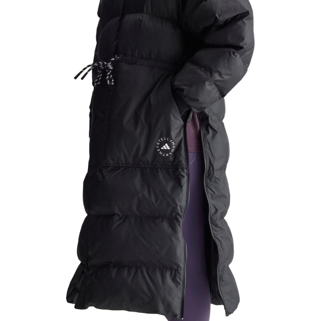 adidas X Stella McCartney Longue Veste d'Hiver Rembourrée Noire Femme Vêtements d'Extérieur IX3081