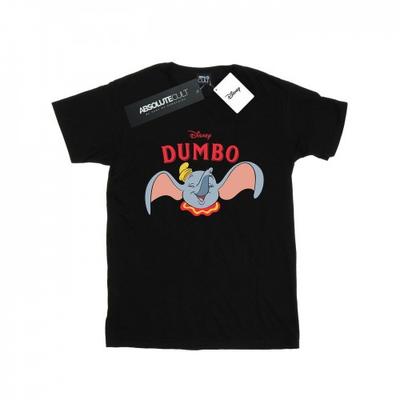 Girls Dumbo Smile Cotton T-Shirt
