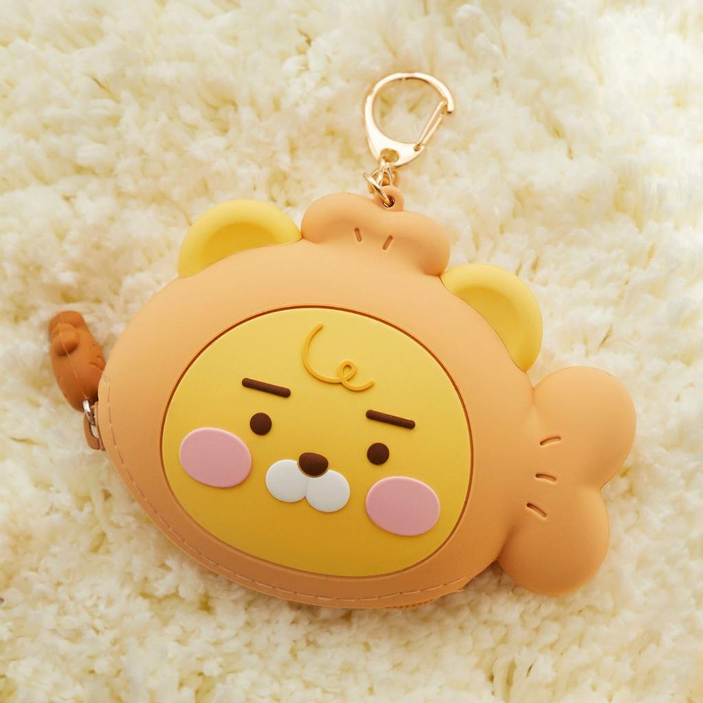 Kakao Friends Silicone Coin Wallet - Bungeoppang Ryan (Fish Bread Ryan).