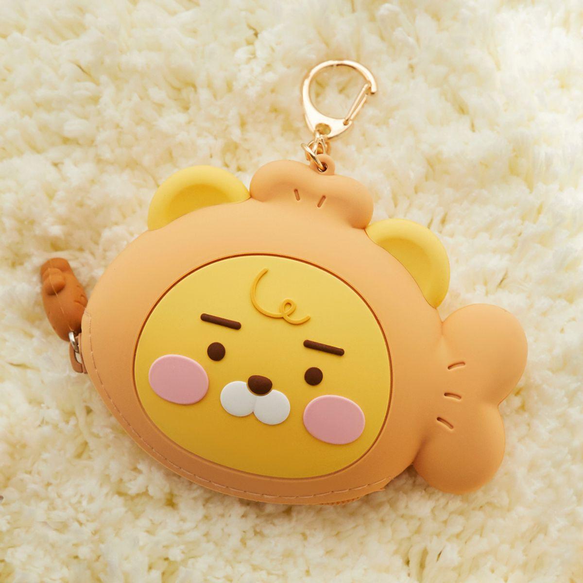Kakao Friends Silicone Coin Wallet - Bungeoppang Ryan (Fish Bread Ryan).