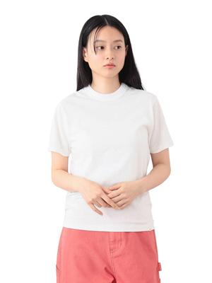Beams Boy S/S TEE Basic T-Shirt, Women's, OFF_WHT, 13040204654