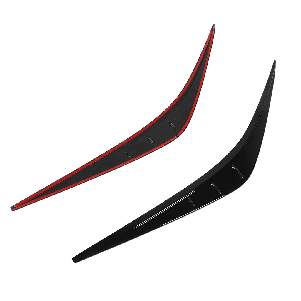 2PCS Headlight Eyebrows Left Right Front Headlamp Eyelid Molding Trim Eyebrow Strip for Yaris Cross XP210 2023 To 2024