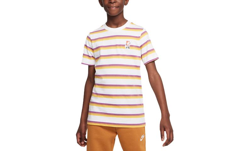 

Nike Kids T Shirts Crew Neck Moderate FD0843-100 M