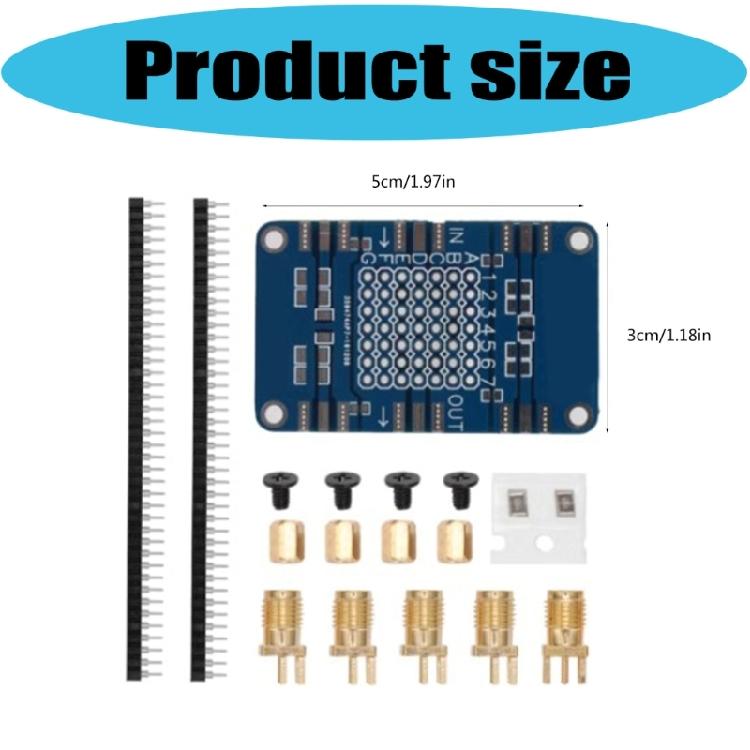 NanoVNA Testboard Web Test Board VNA RF Measurement Device Tool Spare Part Component Testing Platform Replacement