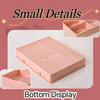Plastic Box Multi-cell Storage Tray Desk Drawer Organizer Stackable Dressing Table Jewelry Makeup Organizer Caixas Organizadoras