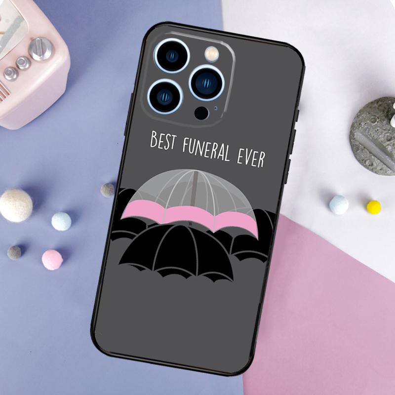 Umbrella Academy Logo Phone Case For iPhone 17 Pro Max 16 15 13 12 11 14 Pro Max Plus Mini 16e 17 Air Back Cover