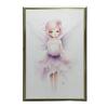 Magiczna Elfowa Wróżka Magiczna Elfowa Wróżka, 30X40 Cm, Rama Aluminiowa Złota, Papier Matowy 230 Gsm