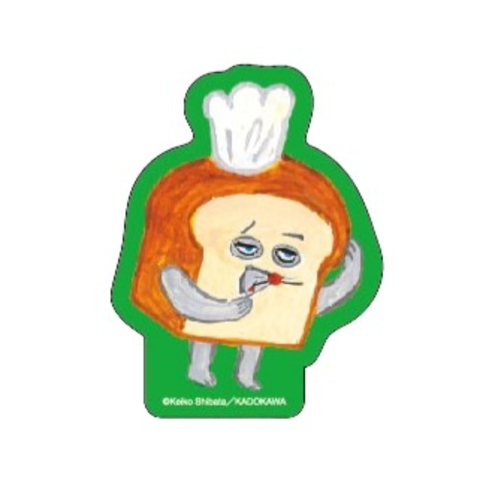 Marimo Craft Acrylic Sticker Bread Thief W60 x H60 x D3 mm or less - - Why? PDB-048