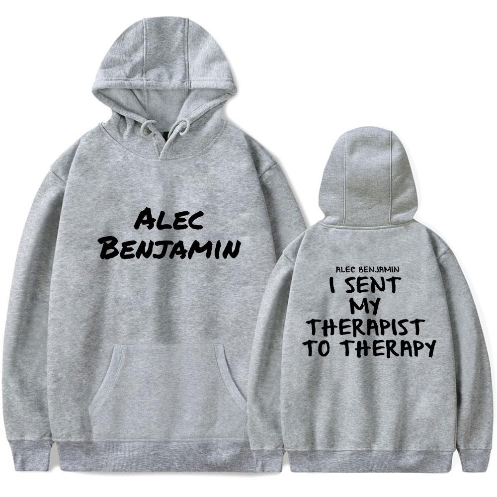 Alec Benjamin Hoodies Autumn Long Sleeve Unisex Pullovers Streetwear Clothes Sweatshirt