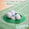 JC Friend Putting Mat Set with Cup and Stopper, Compact Storage, Non-Slip, Golf Practice Aid YJC-PM01