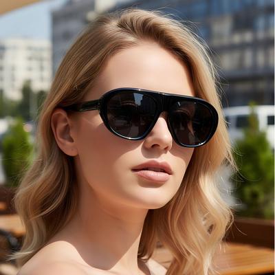 European American Versatile Street Snap Sunglasses Unisex Influencer Matching Uv Protection Daily Eyewear