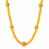 Colorful Multi Layer Choker 3D Fruit Beaded Clavicle Chain Neck Jewelry  Holiday Accessories