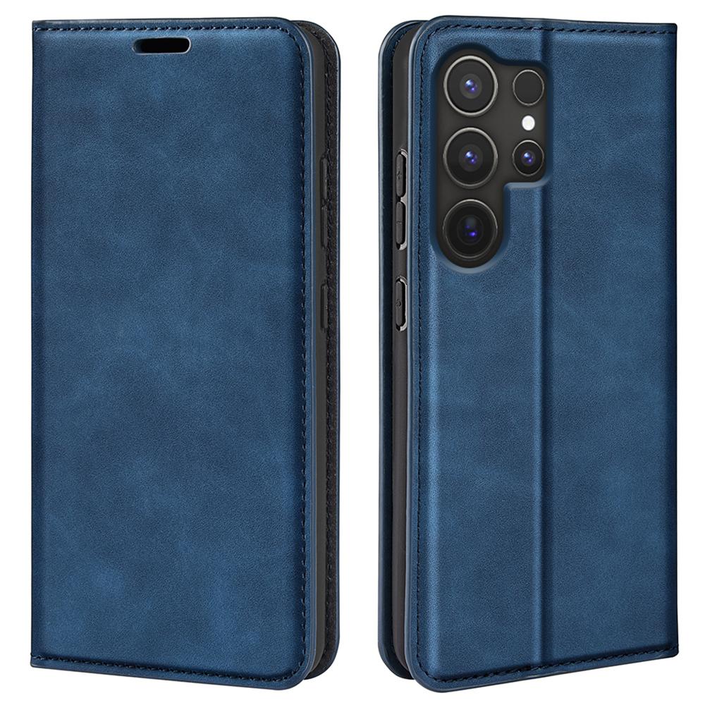 

Чохол-гаманець із шкіри Skin-Touch для Samsung Galaxy S25 Ultra Blue