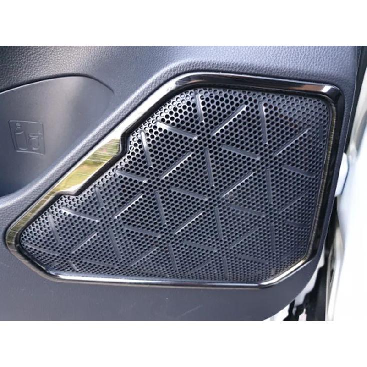 Speaker Cover Trim Side Door Stereo Bezel Ring Garnish for Toyota Rav4 Rav 4 Xa50 19RAV4    Car Accessories Parts