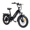 Bodywel F20 Folding Electric Snowmobile 500W Motor 48V13.5Ah Battery City E-Bike 20 Inch Anti-Skid Wide Tire Outdoor Riding Electric Bicycle