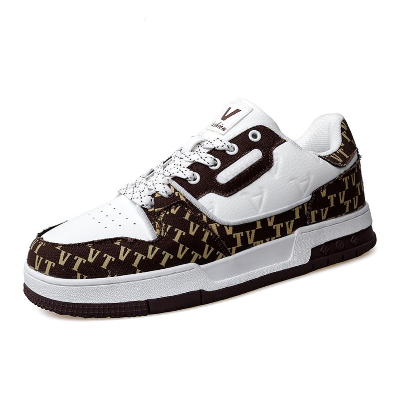 New Luxury Brand Designer Sneakers For Men Women Fashion Letter Printing White Board-shoe Thick Soled Casual Sport Walking Shoes