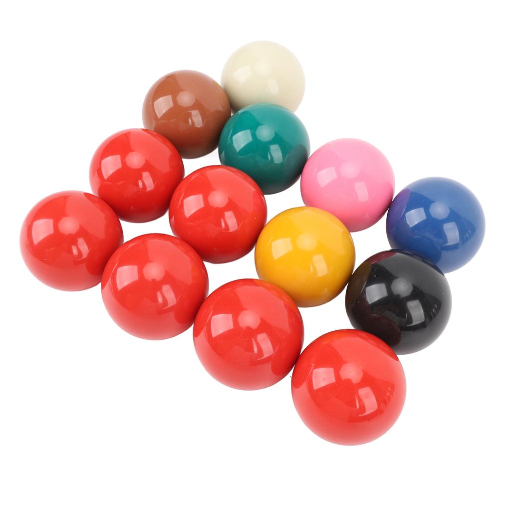 13 stücke Snooker Bälle Professional Standard 2,1 in Durchmesser Ersatz Harz Billard Kugeln Set für Po