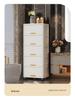 Multi-Layer Plastic Storage Cabinet for Children's Clothes, Snacks, Toys, Bedroom, Wardrobe, and Medicine.