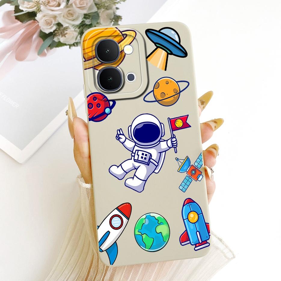 For Vivo Y31d 4G Case V2543 Stylish Girls Butterfly Painted Cover Soft TPU Phone Case For Vivo Y51 Pro 5G V2544 Vivo Y500i Shell