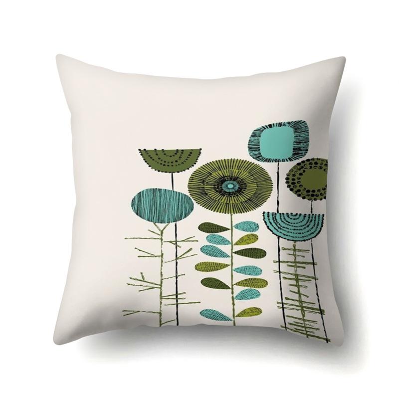 Polyester Pillowcase Automobile Decoration Home Printed Pillowcase