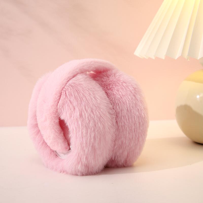 Custom Women Ear Covers Thermal Furry Cute Winter Daily Use Cycling Skiing Warm Earmuffs