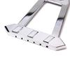 6 Strings Jazzes Guitar Trapeze Tailpiece Bridge Alloy Musical Instrument Accessory Guitar Bridge Tailpiece Replacements