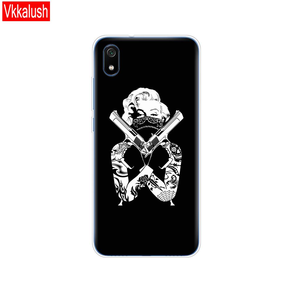 

Чохол для Xiaomi Redmi 7a Cases Full Protection Soft TPU Back Silicon Cover For Redmi 7 A Bumper redmi 7a Phone Shell Bag Cat for Redmi 7A