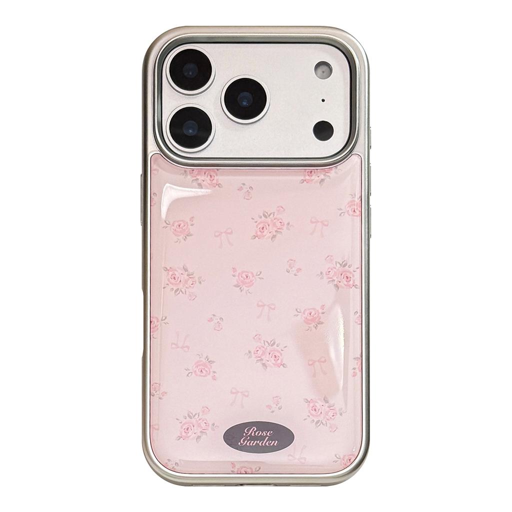 Pink Rose Flower for Apple 17 Promax Mobile Phone Case for IPhone 16 Fresh and Gentle 1315 for Huawei