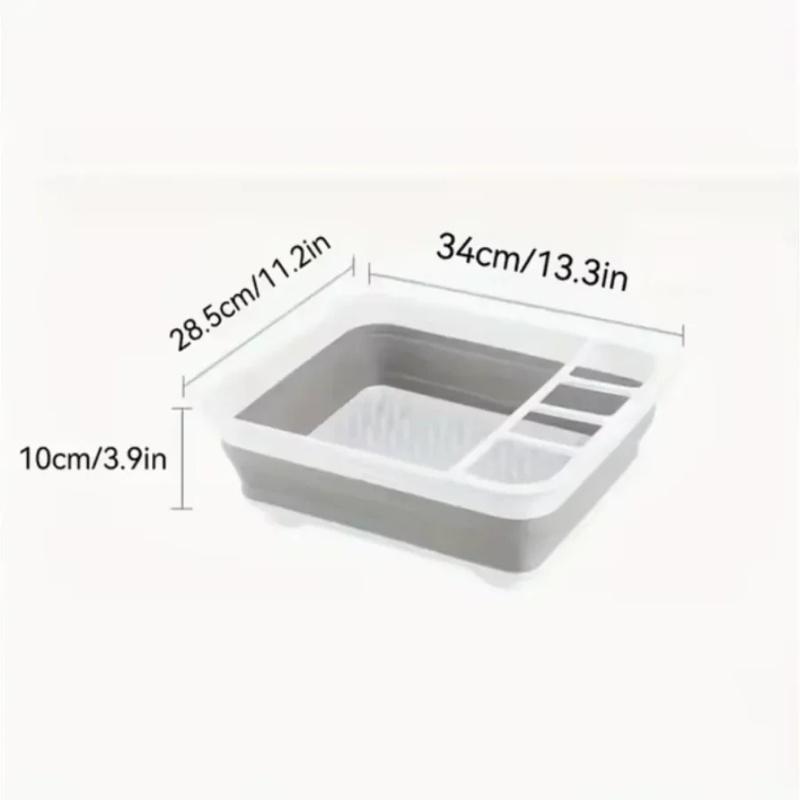 Ociekacz do naczyń stojak do przechowywania uchwyt na przybory składany składany talerz ociekacz organizator przyczepa kempingowa Camper akcesoria kempingowe