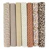 7Pcs/set 50x50cm Cotton Fabric Stash Pre-Cut Printed Cotton Patchwork Fabric  Quilting Projects
