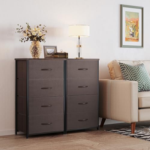 KKL Chest of Drawers, Clothing Storage, Storage Case, Drawers, Living Room Storage, Fabric Drawers, Clothing Case, Dresser, Anti-Tip, Low Formaldehyde