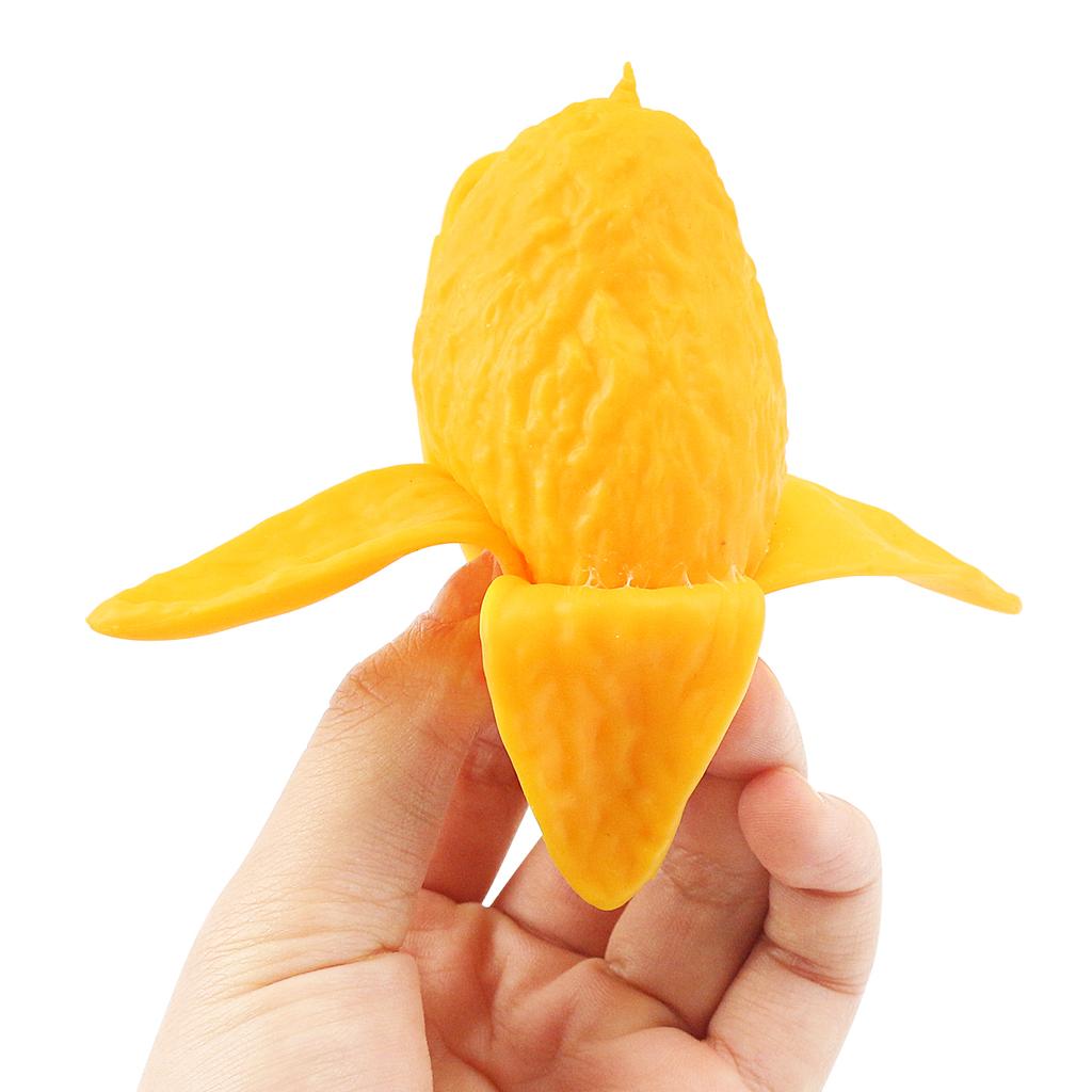 Kreativt Mangoklämleksak för Dekompression, Simulerad Frukt Rolig Släppboll, Bekväm Beröring för Att Lätta Stress Emotion