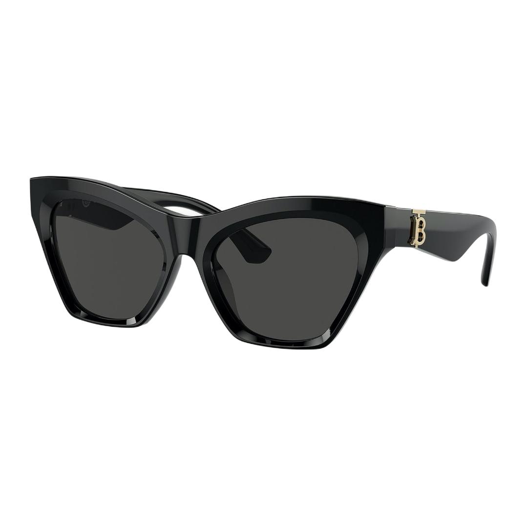 

Burberry Full Frame Irregular Shape Sunglasses Women sunglasses Black 0BE4420U-30018755 Eyeglass Case+Box (White/Brown Edition Random)