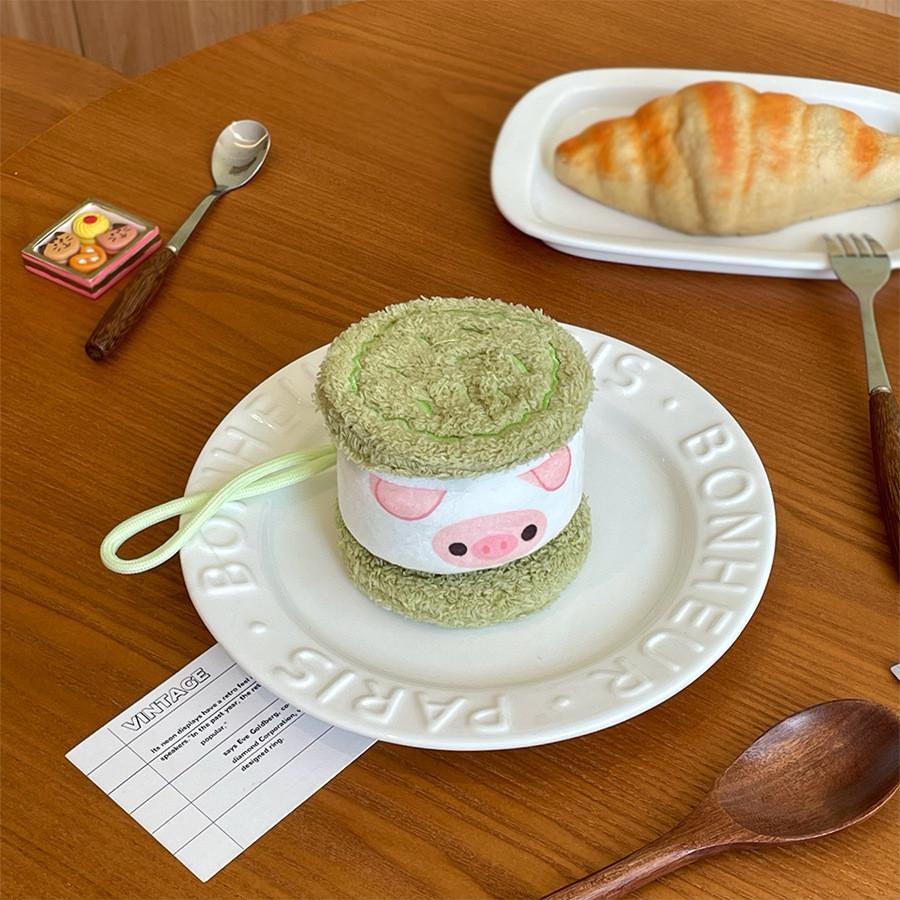Food Theme Coin Pocket Plush Wallet With Soft Cotton Filling For Kids And Teens