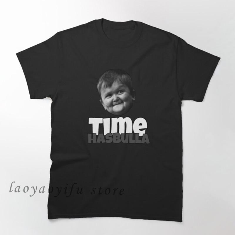 Classic Hasbulla Fighting Meme TShirt Mini Khabib Blogger Top Funny Graphic T Shirts Unisex Polyester Tee Kawaii Clothing Custom