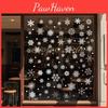 Christmas Window Snowflake Decals Set With Pvc Material For Display Festive