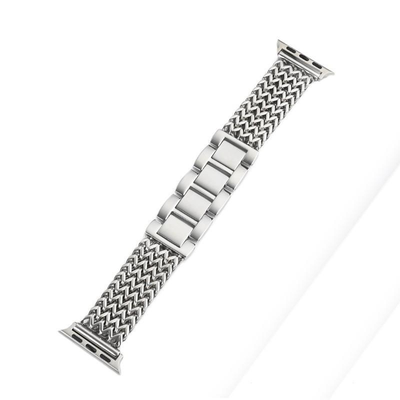Stainless Steel Love Weaving Watch Band for Apple Watch Ultra/SE
